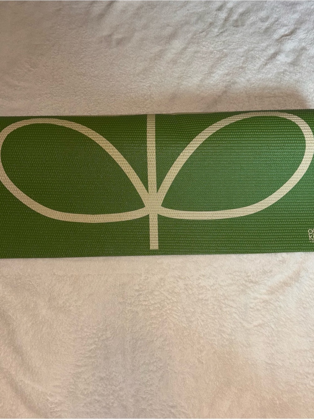 Orla Kiely by Gaiam Linear Stem Apple Green Yoga Mat 3mm Target